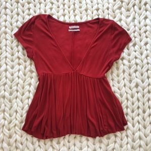 Red urban outfitters top